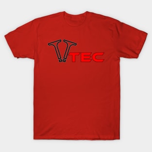 Vtec, honda, civic, s2000, accord, typer, types T-Shirt